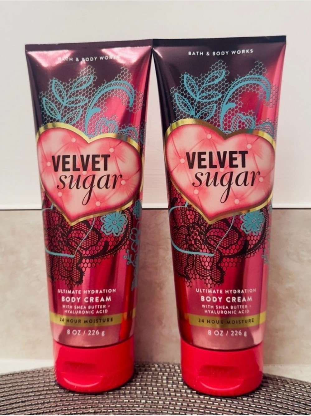 NWT Bath & Body Works Velvet Sugar Hydrating Body Cream Set